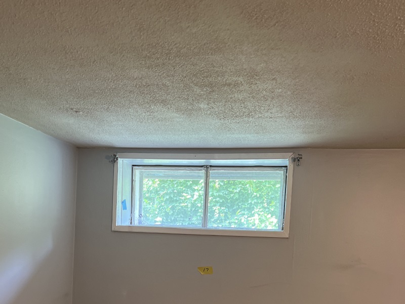 Basement sliding window